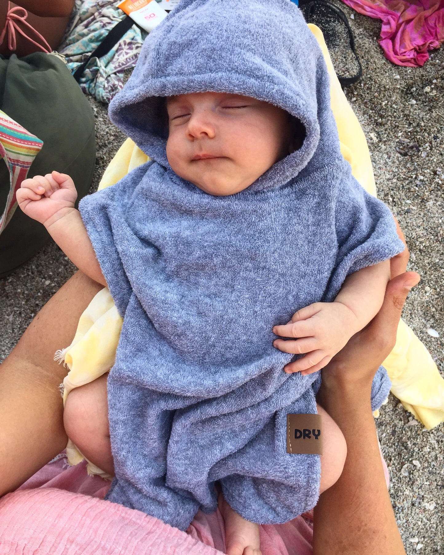 Baby Poncho Melange (0-18 meses)