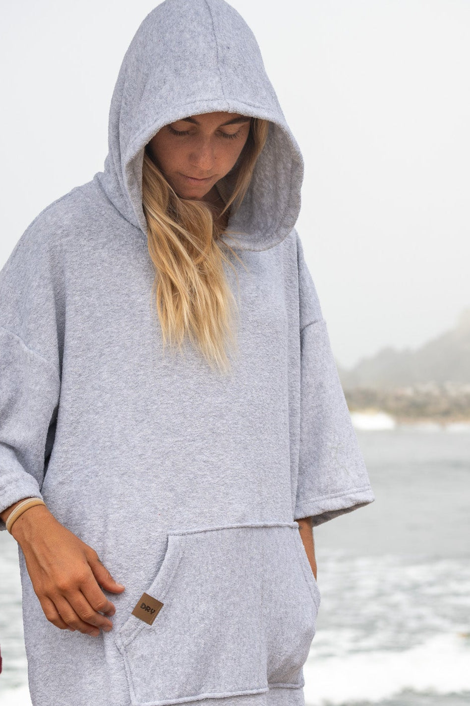 Poncho Grande Gris (M y L)
