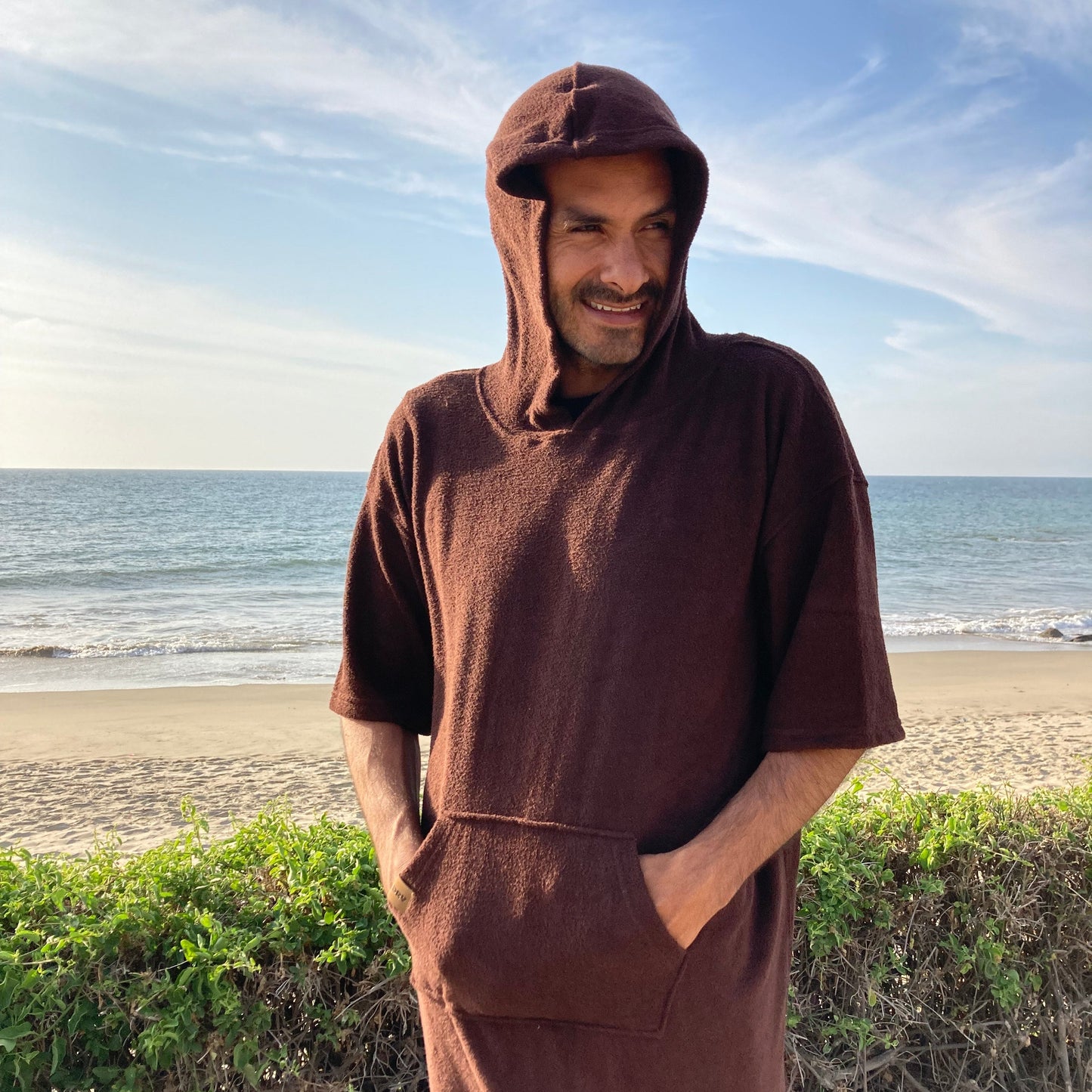 Poncho Grande Marrón (M y L)