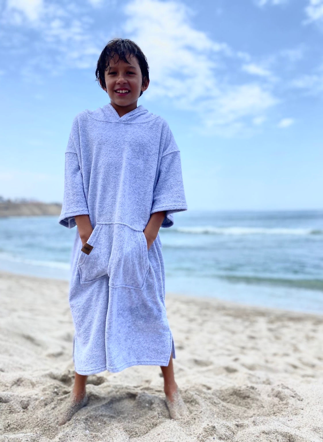 Poncho Kiddo Melange (XS y S)