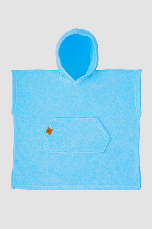 Poncho Kids Celeste (Talla 2,4 y 6 años)
