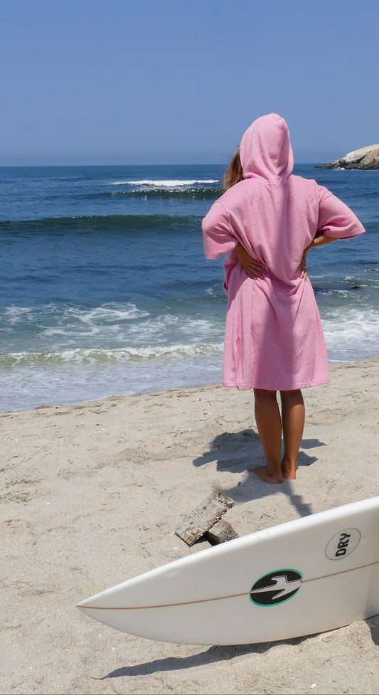 Poncho Kiddo Rosado (Talla XS y S)