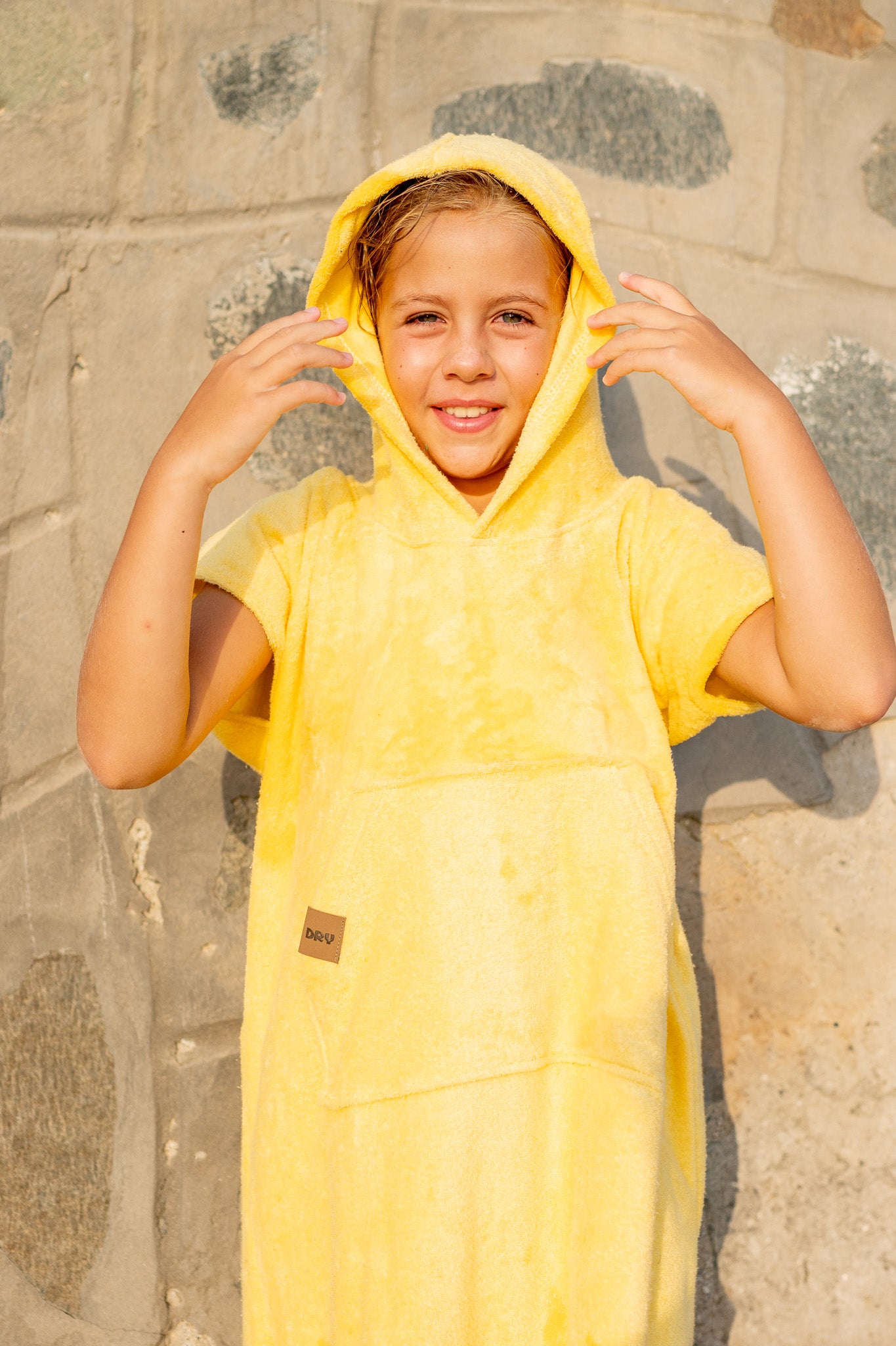 Poncho Kids Amarillo (Talla 2,4 y 6)