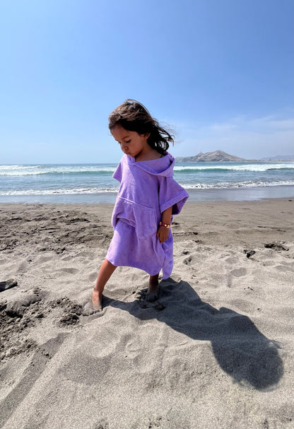 Poncho Kids Lila (Talla 2,4 y 6)