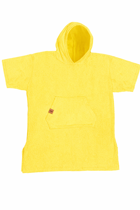 Poncho Grande Amarillo (M y L)